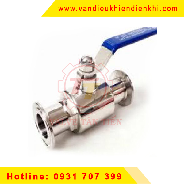 VAN BI VI SINH INOX 316 NỐI CLAMP